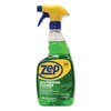 Zep Cleaner/Degreaser, 32 Oz Trigger Spray Bottle, Liquid, Green, 12 PK ZUALL32